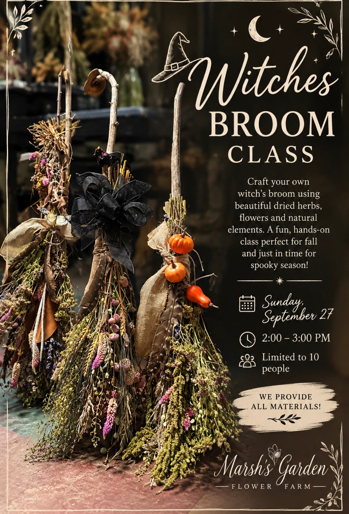 🧹 Witches’ Broom Workshop