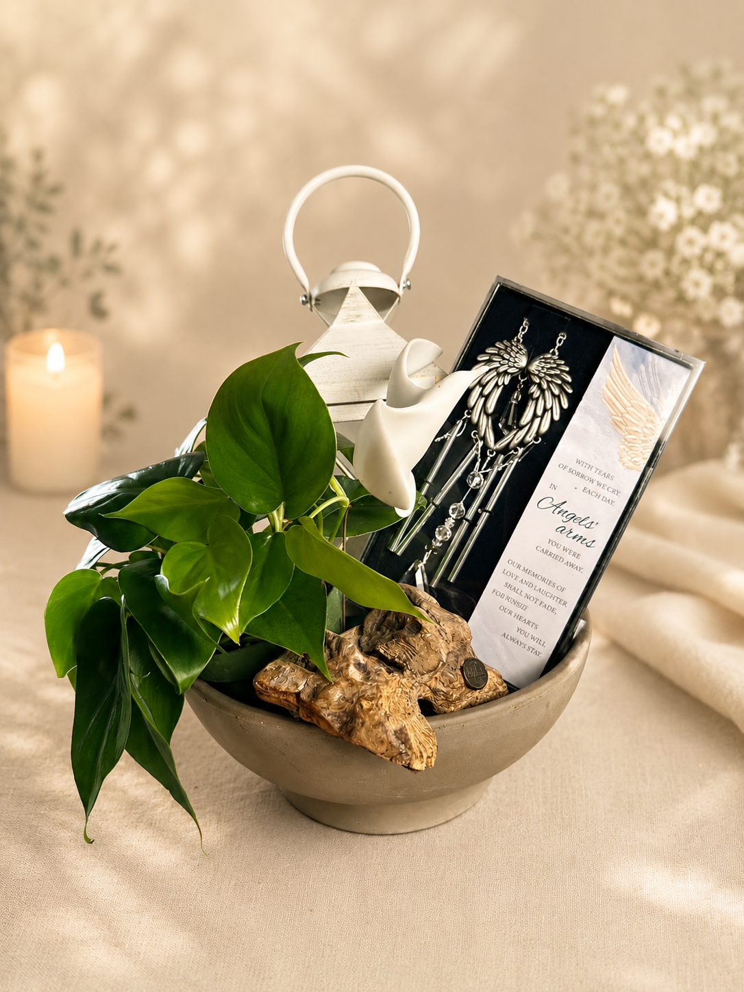 In Loving Memory Keepsake Basket
