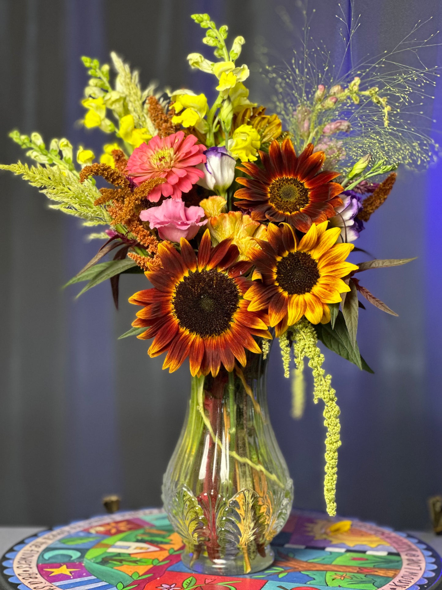 4 week fall bouquet subscription