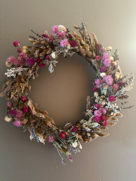 Dried Flower Wreath