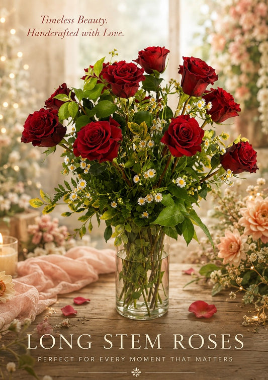 Classic Long Stem Roses