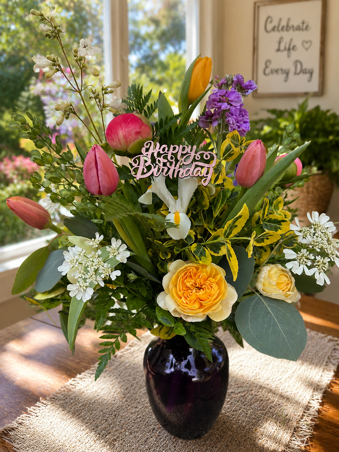 Birthday Garden Celebration