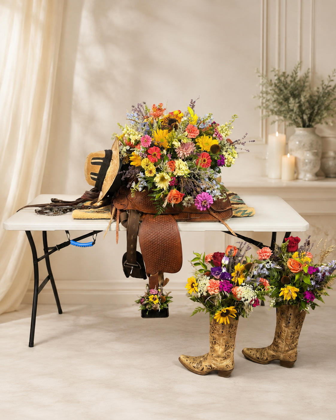 Garden of Memories Standing Spray