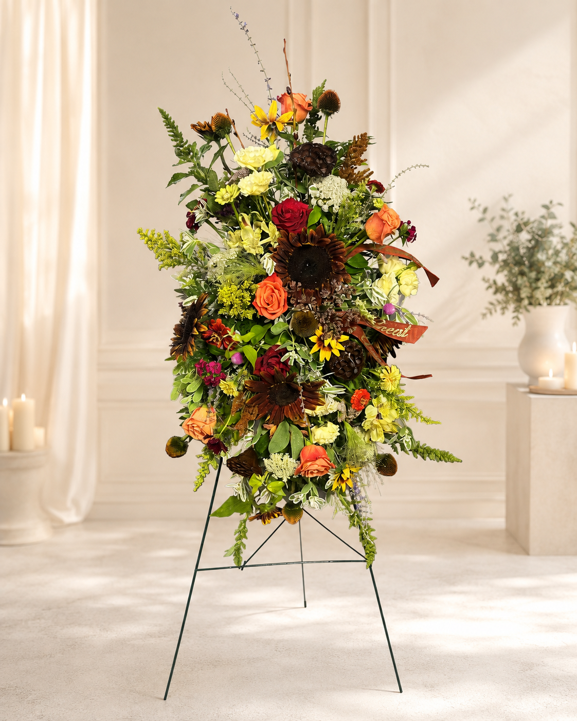 Woodland Remembrance Standing Spray