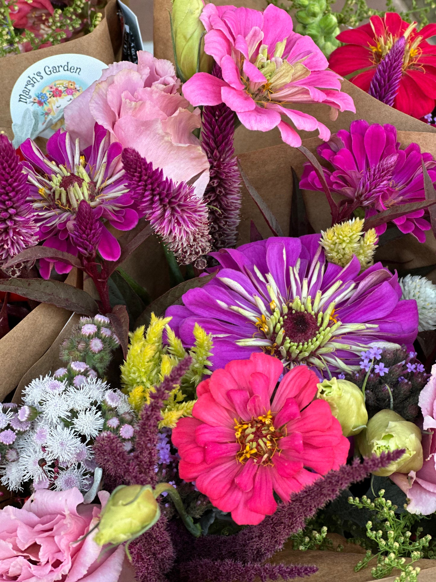 Zinnia Bouquet