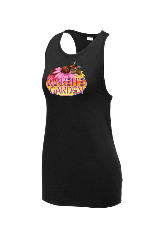 Butterfly Blooms Sport-Tek Tank Top – Vibrant Floral & Nature-Inspired Design