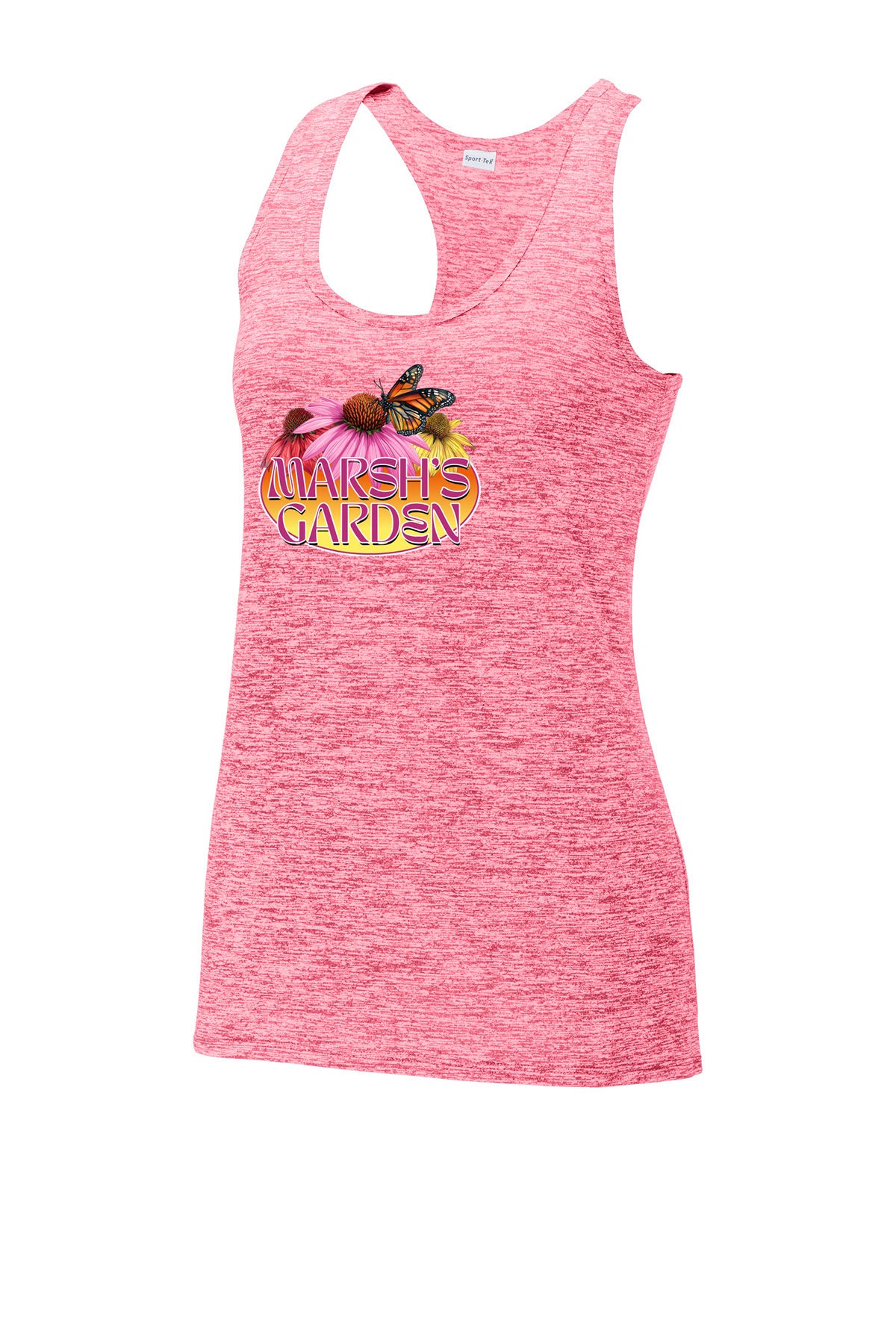 Butterfly Blooms Sport-Tek Cool Tank Top – Vibrant Floral & Nature-Inspired Design